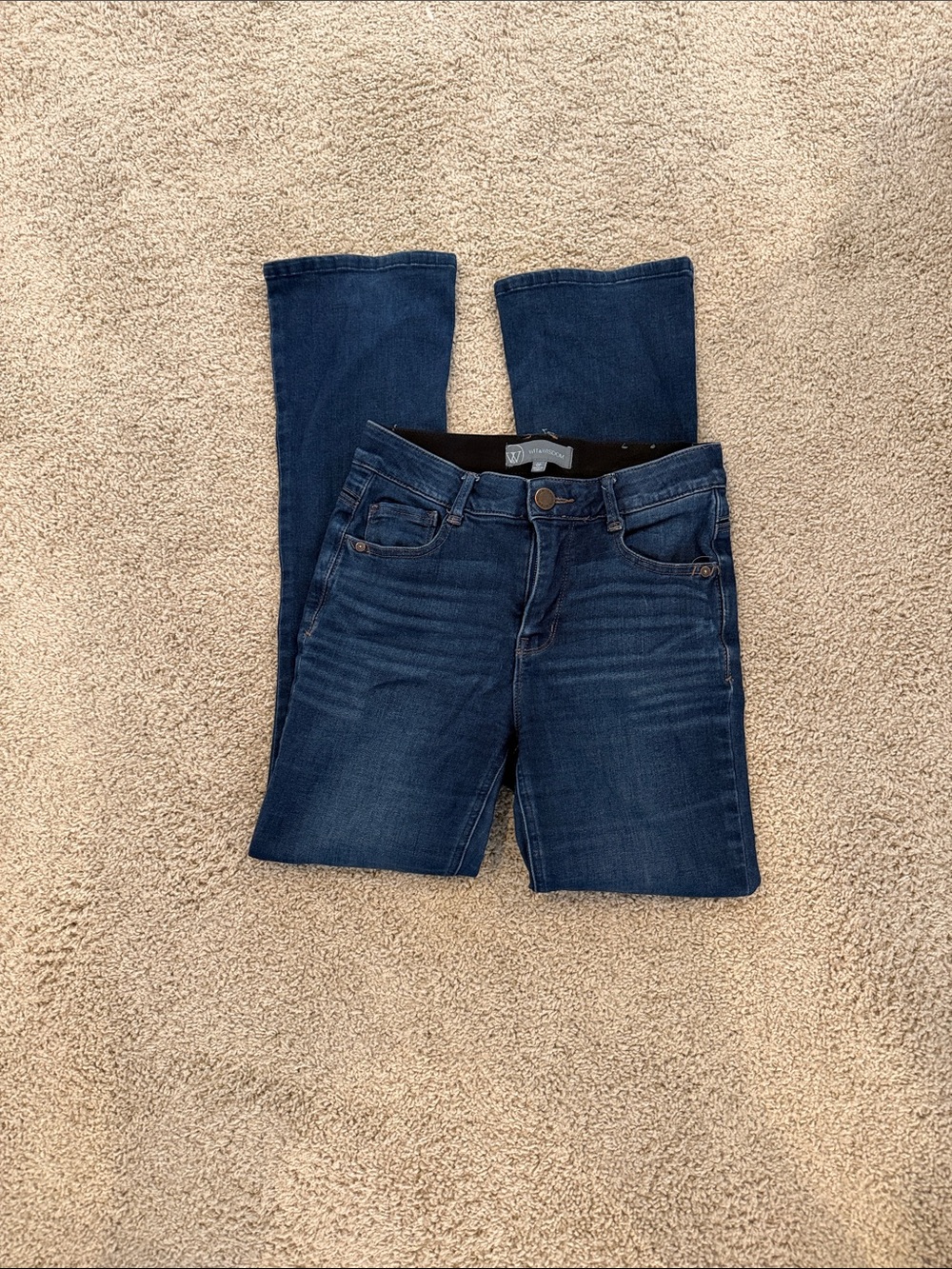 Wit & Wisdom Deep Blue Boot-Cut Jeans